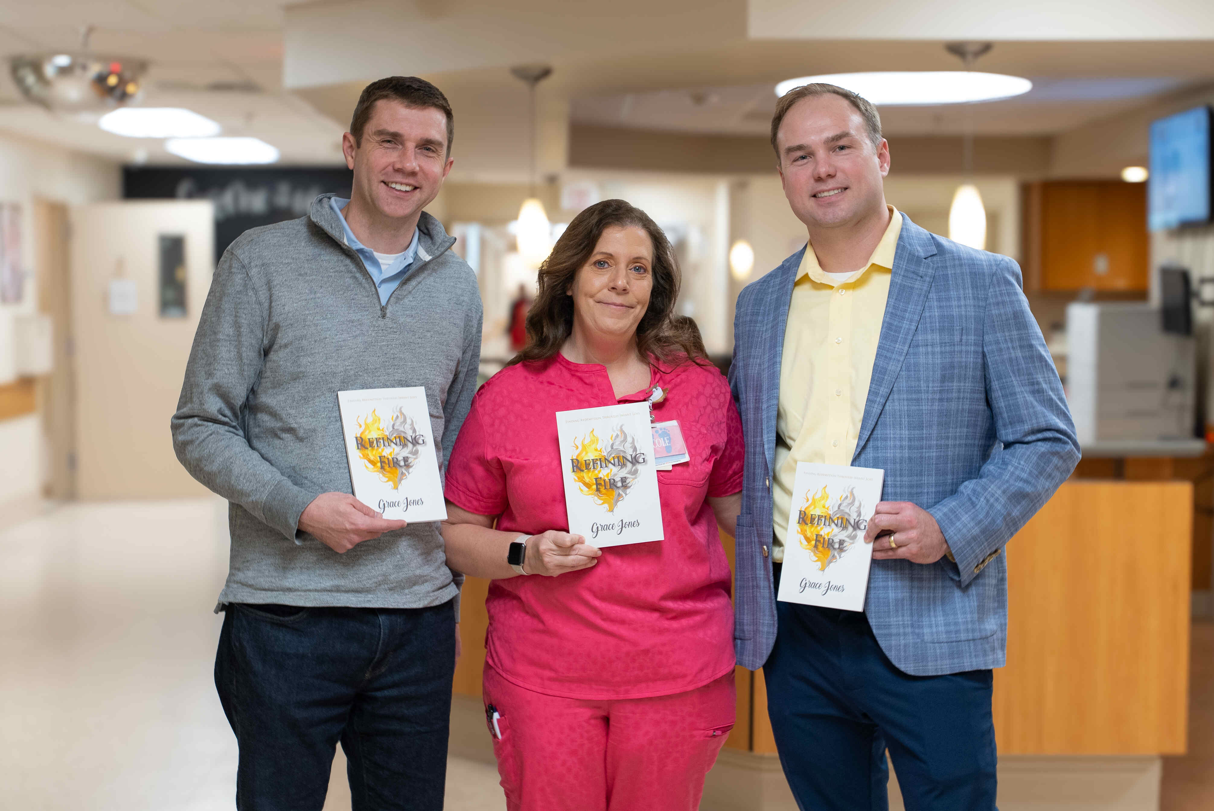 Saint Mary’s Receives Book Donation to Support Bereaved Mothers