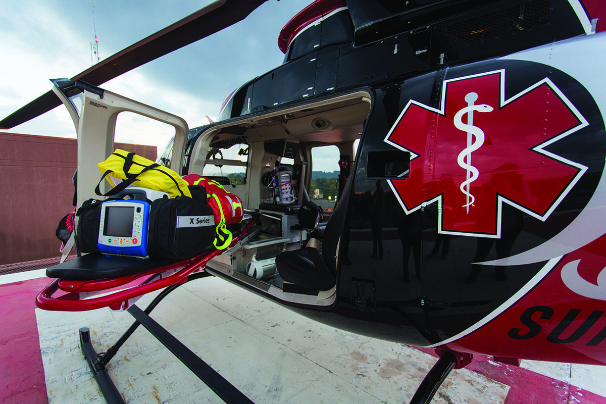 Saint Mary’s Celebrates 10-Year Partnership with Survival Flight